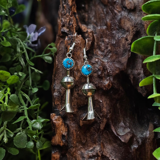 Sleeping Beauty Turquoise Earrings