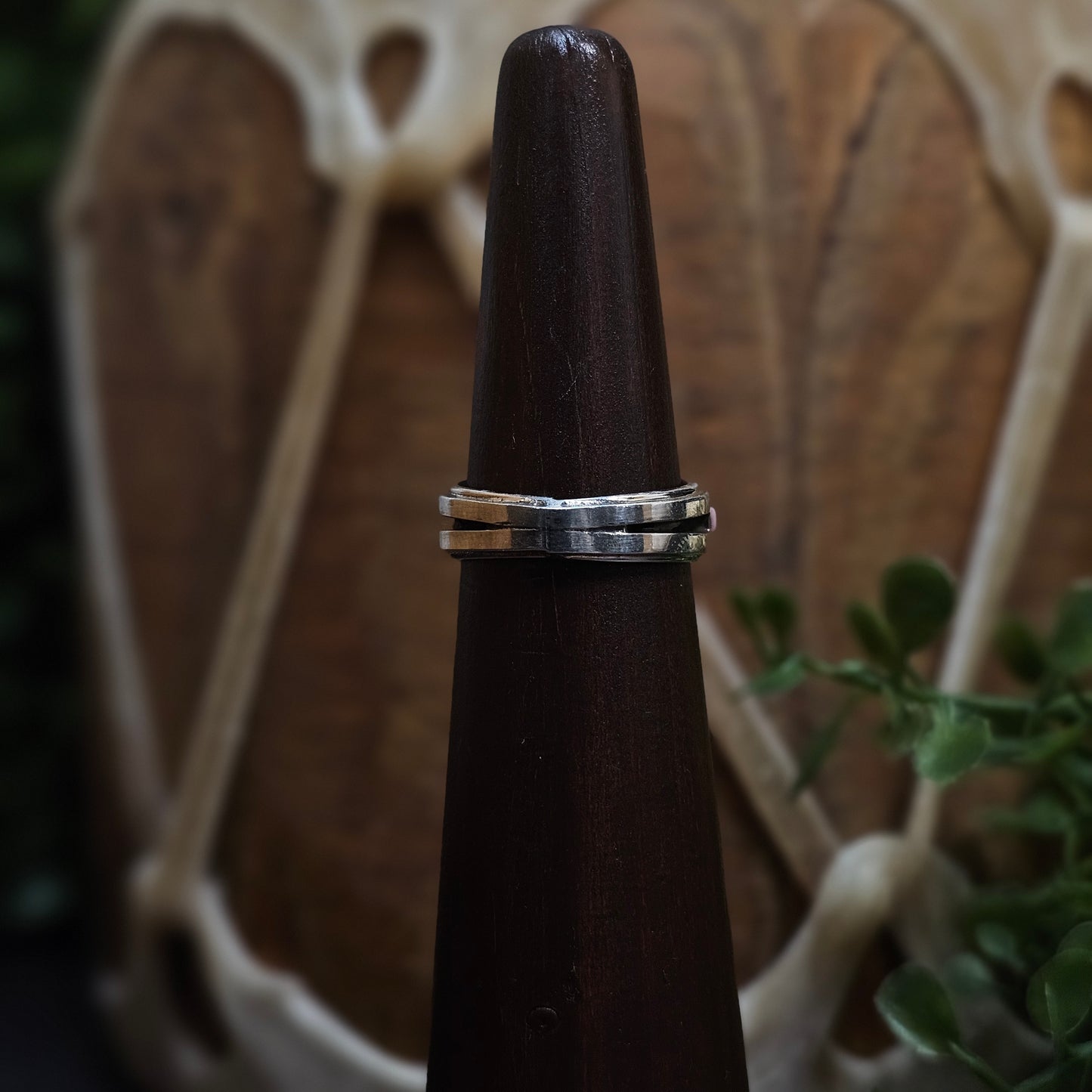 Zuni Ring w/ Pink Conch Inlay - Various Sizes