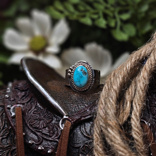 Sierra Nevada Turquoise Ring - Size 6