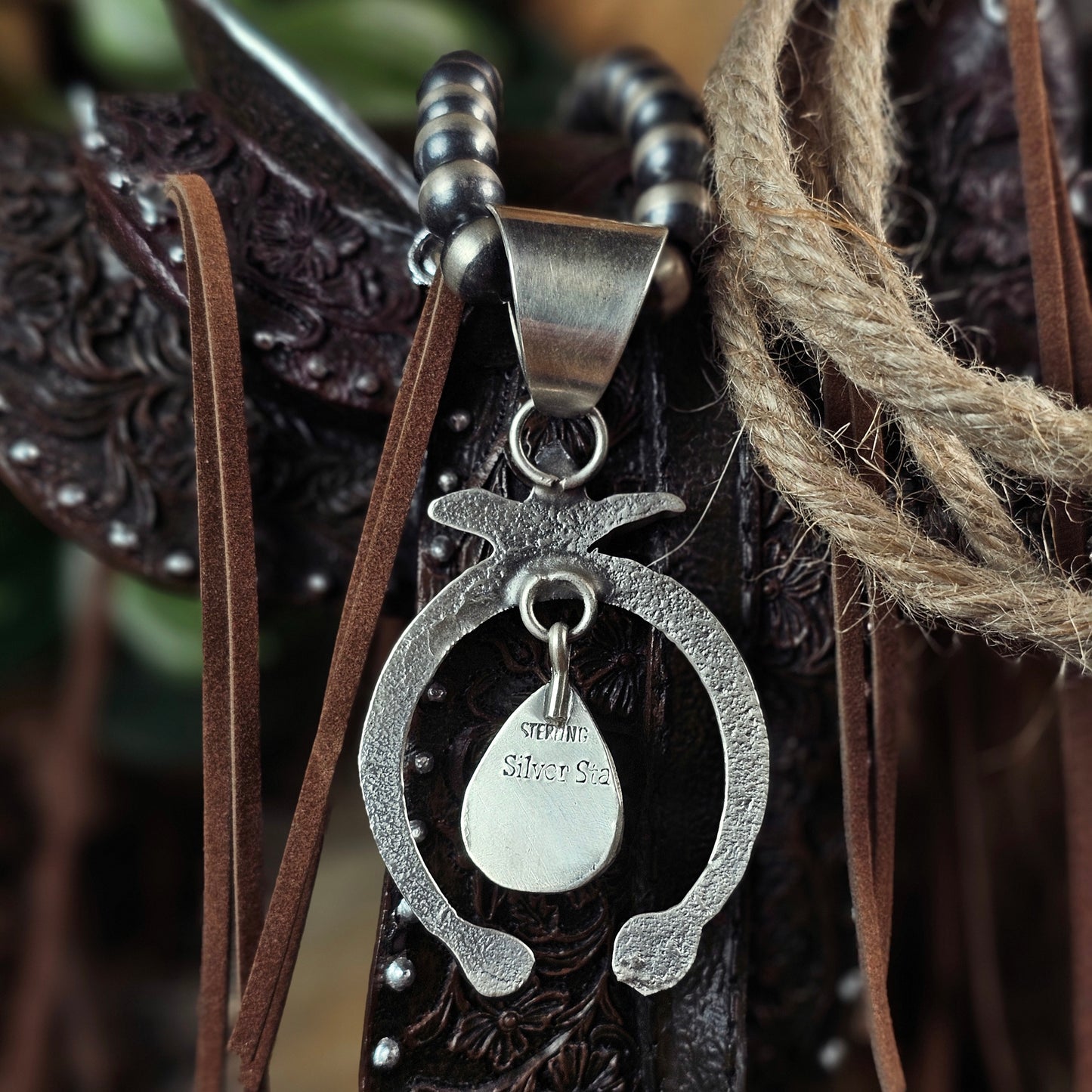 White Water Turquoise Necklace