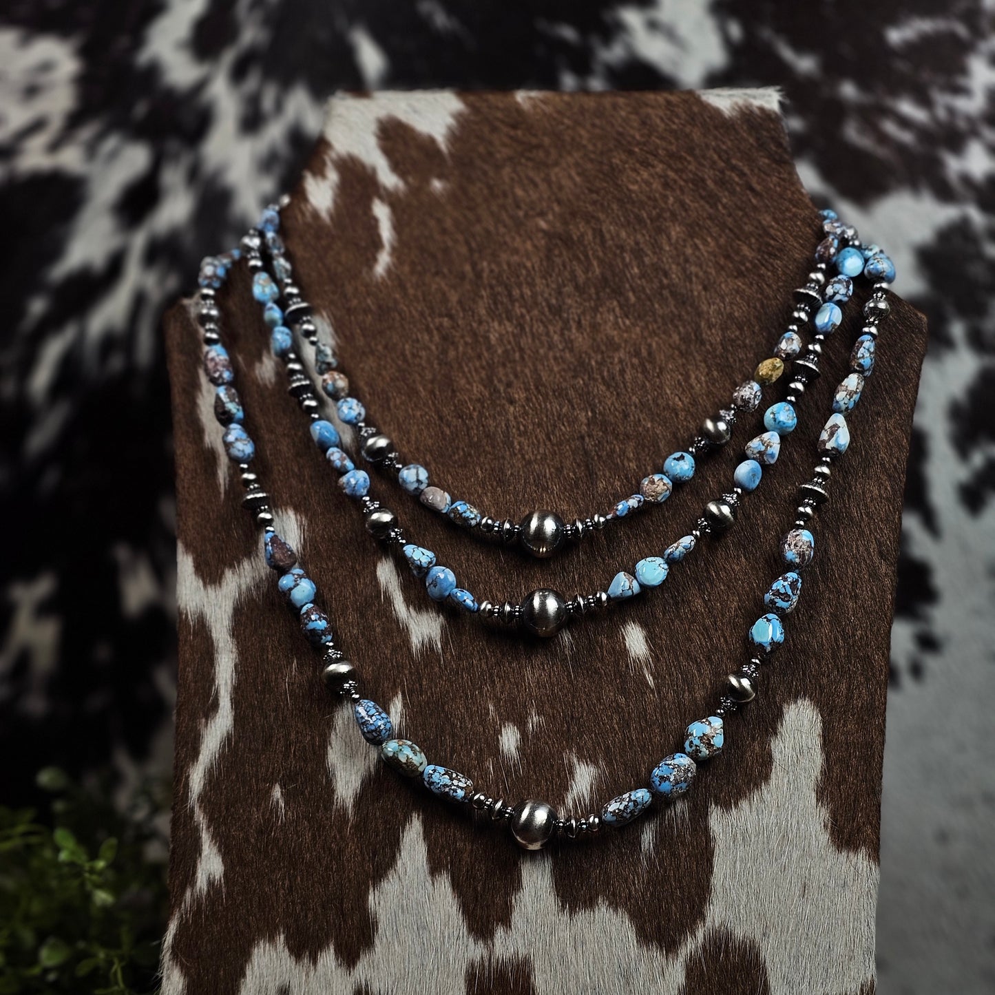Golden Hills Turquoise Heishi Necklace - Various Styles