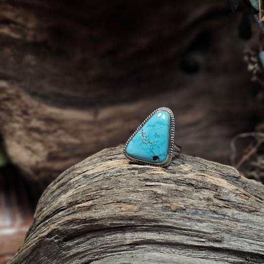 Sierra Nevada Turquoise Ring - Size 7