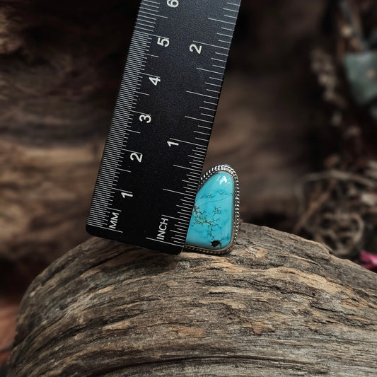 Sierra Nevada Turquoise Ring - Size 7