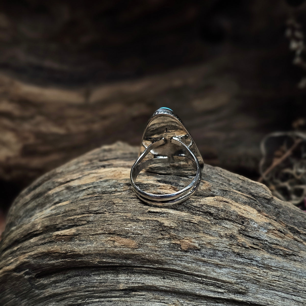 Sierra Nevada Turquoise Ring - Size 7