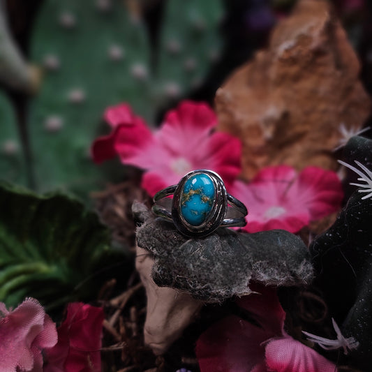 Sierra Nevada Turquoise Ring - Size 9