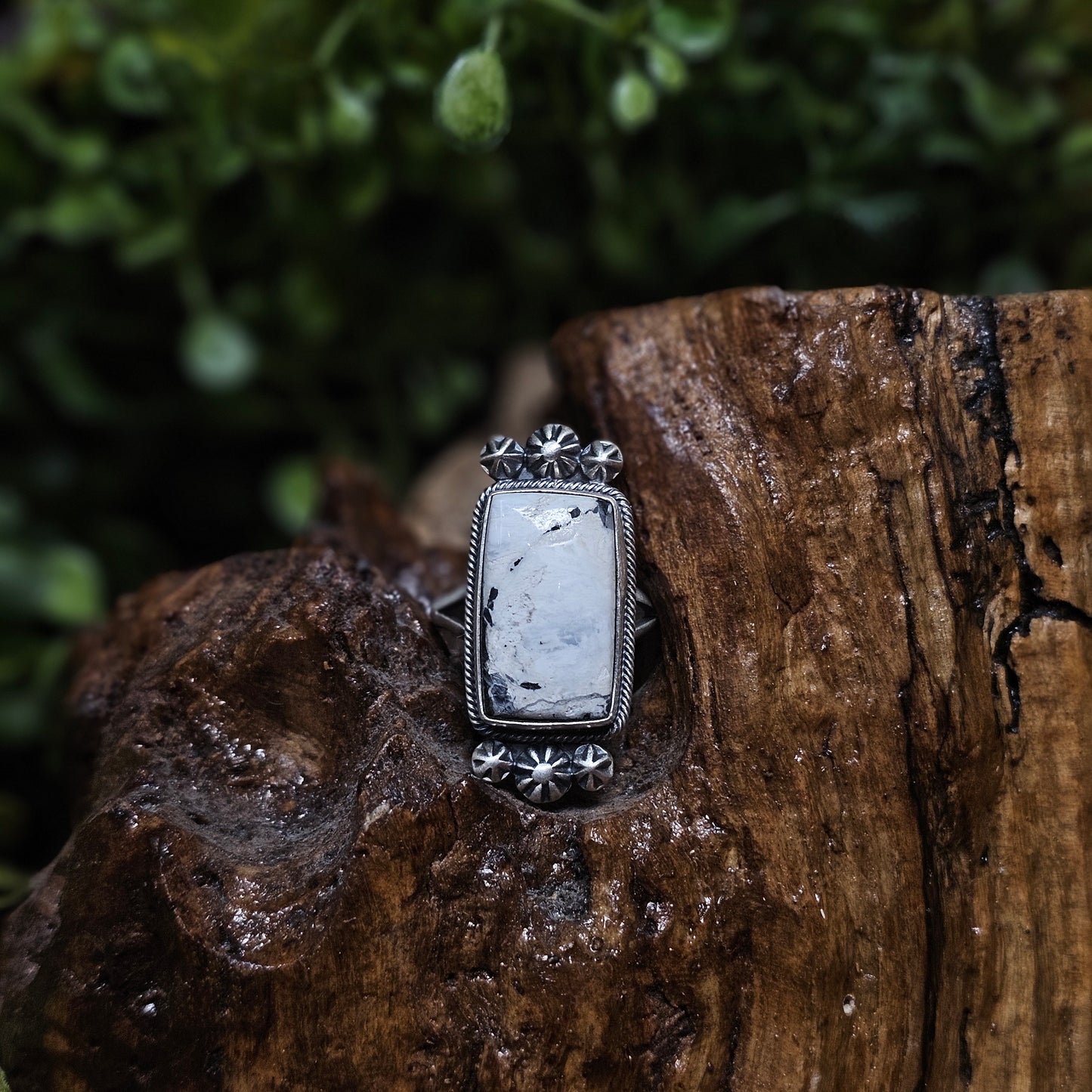 White Buffalo Ring - Size 10