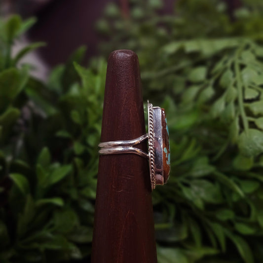 Royston Turquoise Ring - Size 7