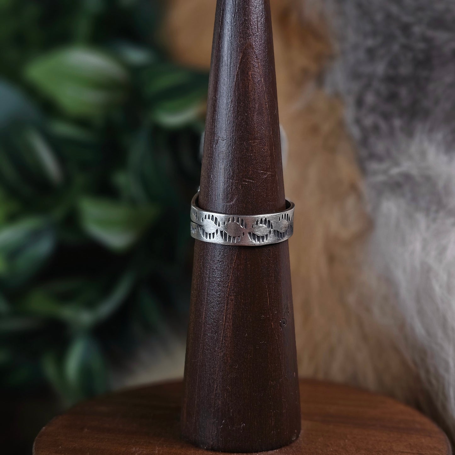 Adjustable Golden Hills Turquoise Ring