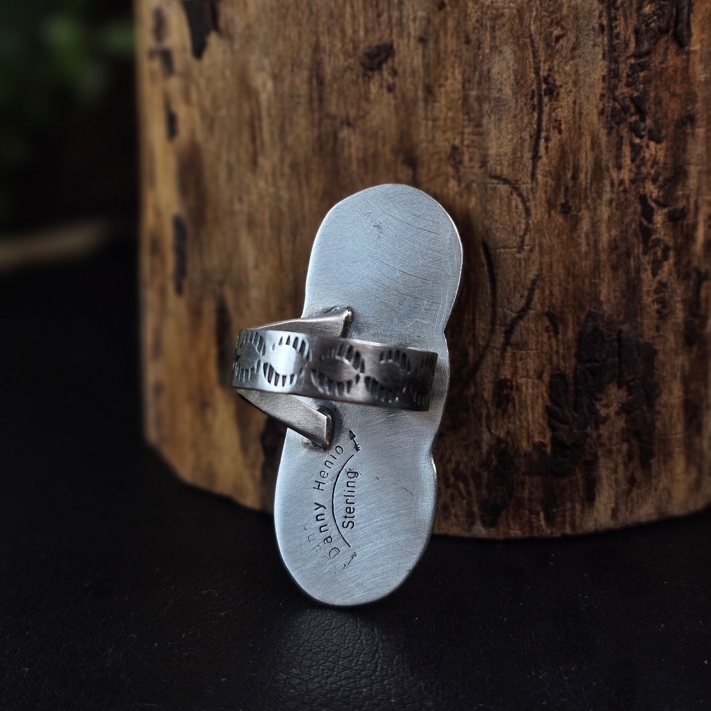 Adjustable Golden Hills Turquoise Ring