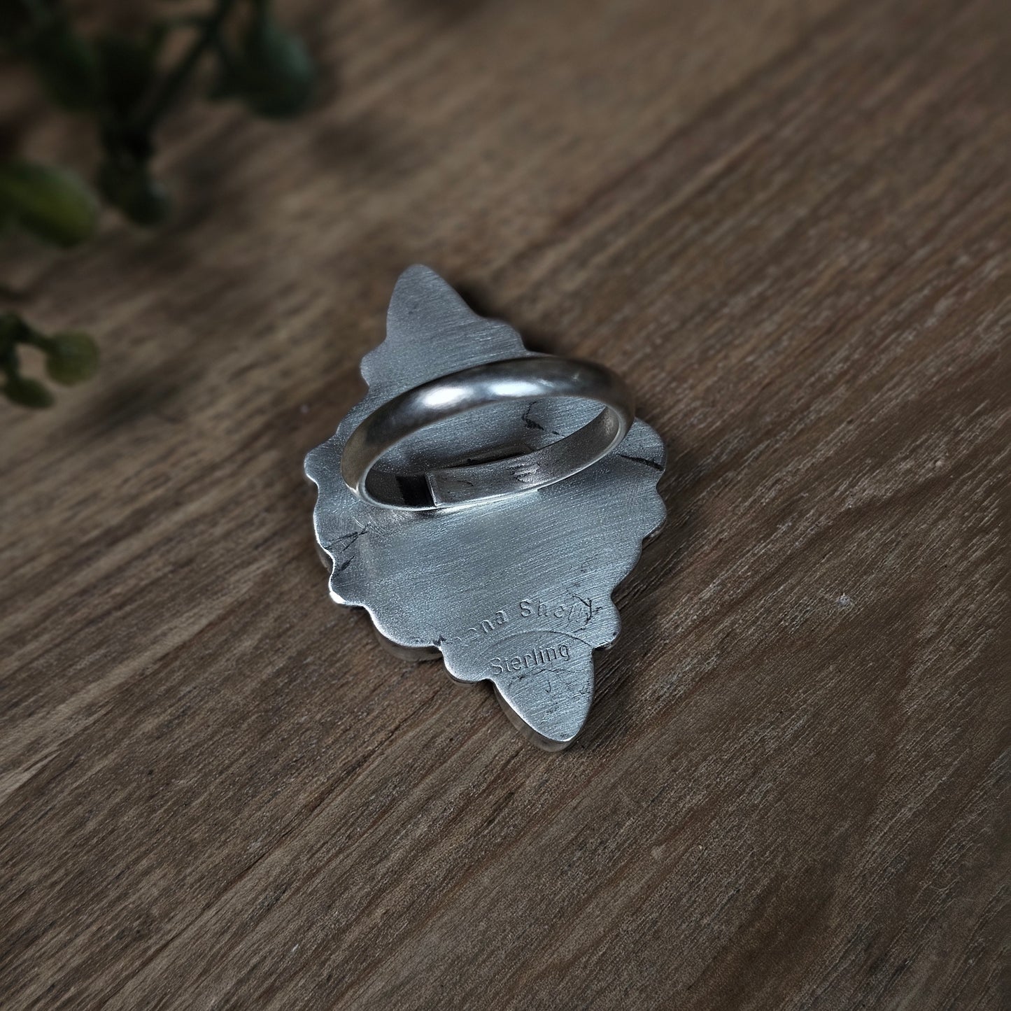 Adjustable Golden Hills Turquoise Ring