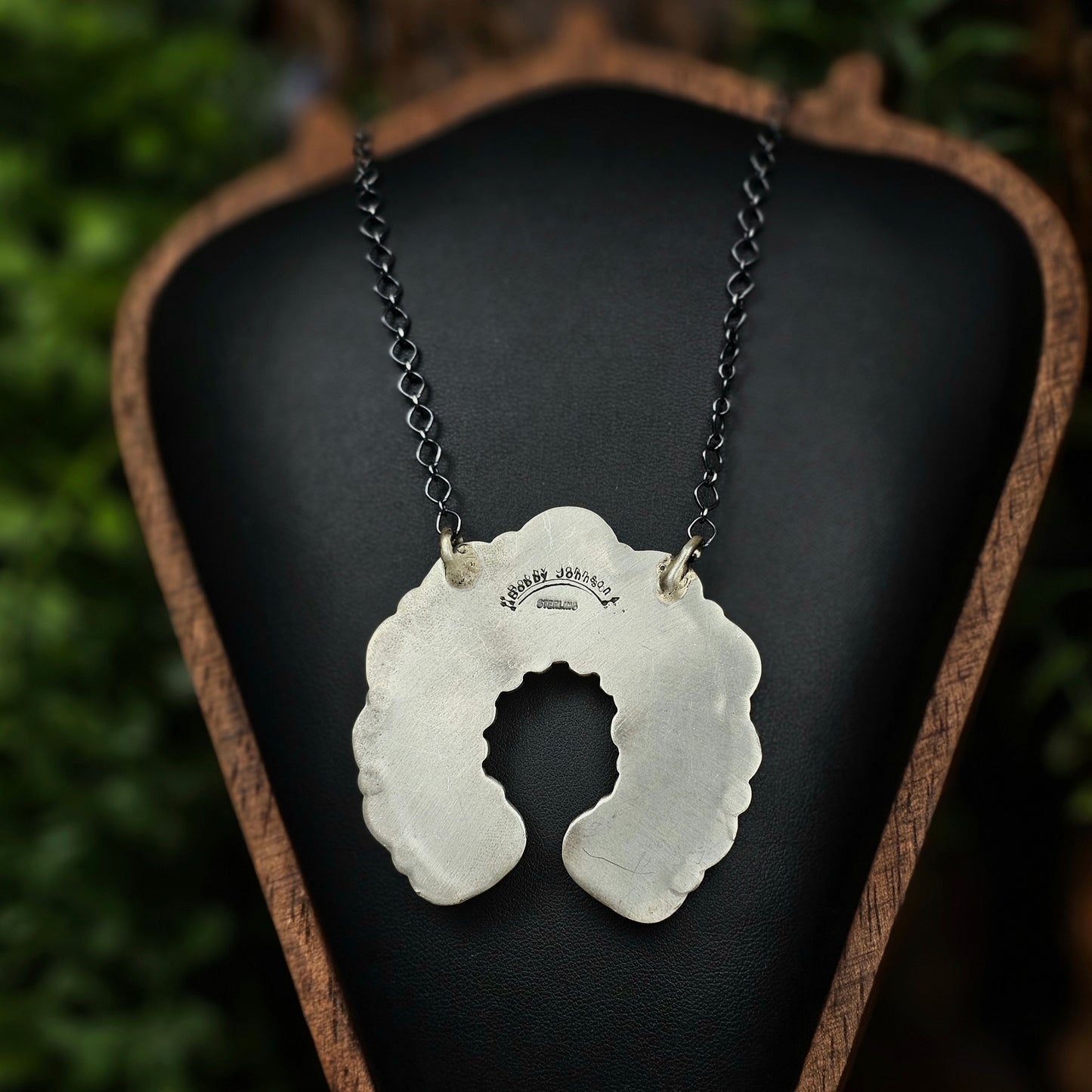 White Buffalo Necklace w/ Black Onyx