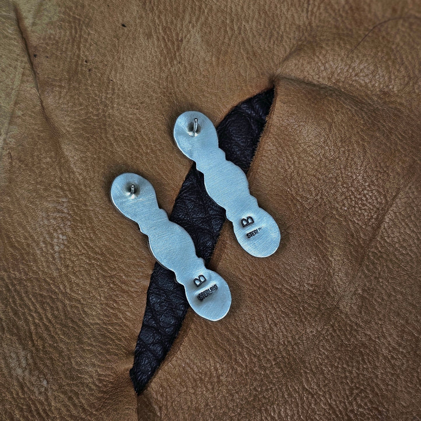 White Buffalo Earrings