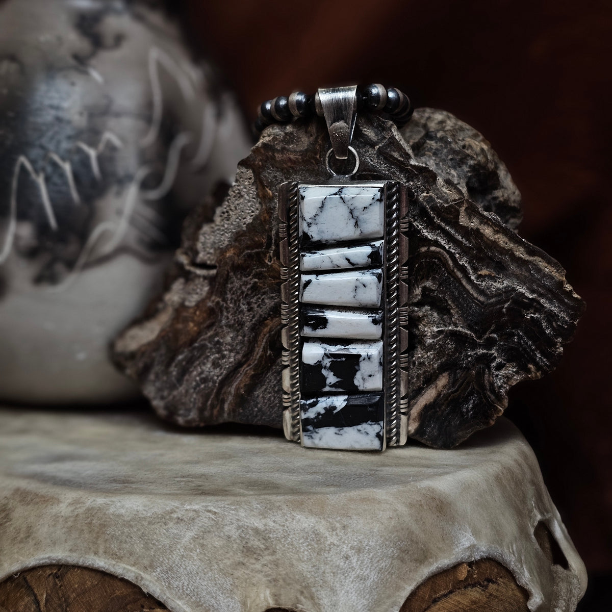 White Buffalo Necklace