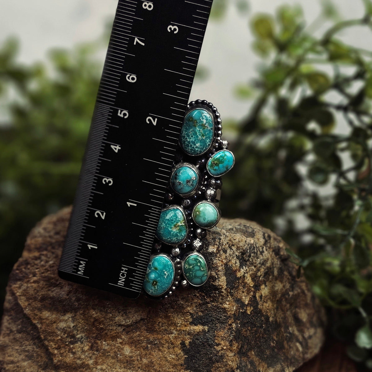 Sierra Nevada Turquoise Ring - Size 10