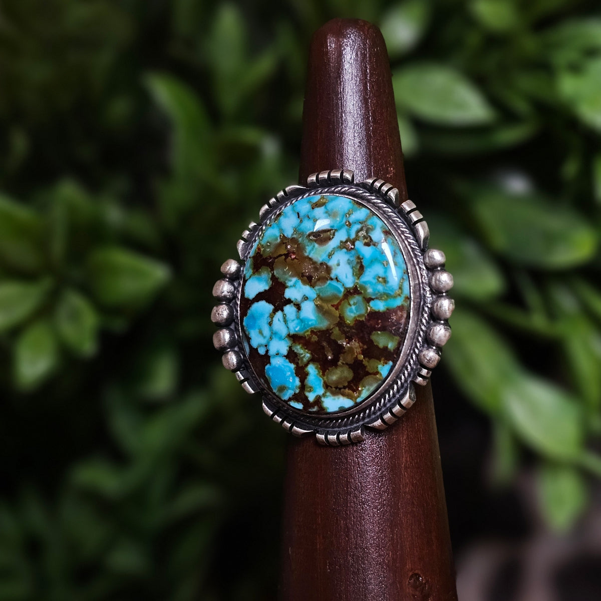 Sierra Nevada Turquoise Ring - Size 8