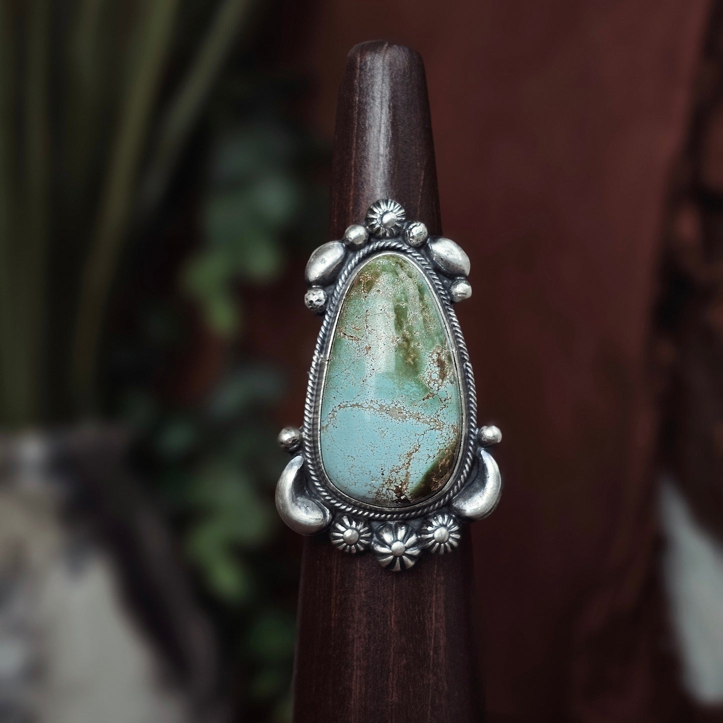 Royston Turquoise Ring - Size 9