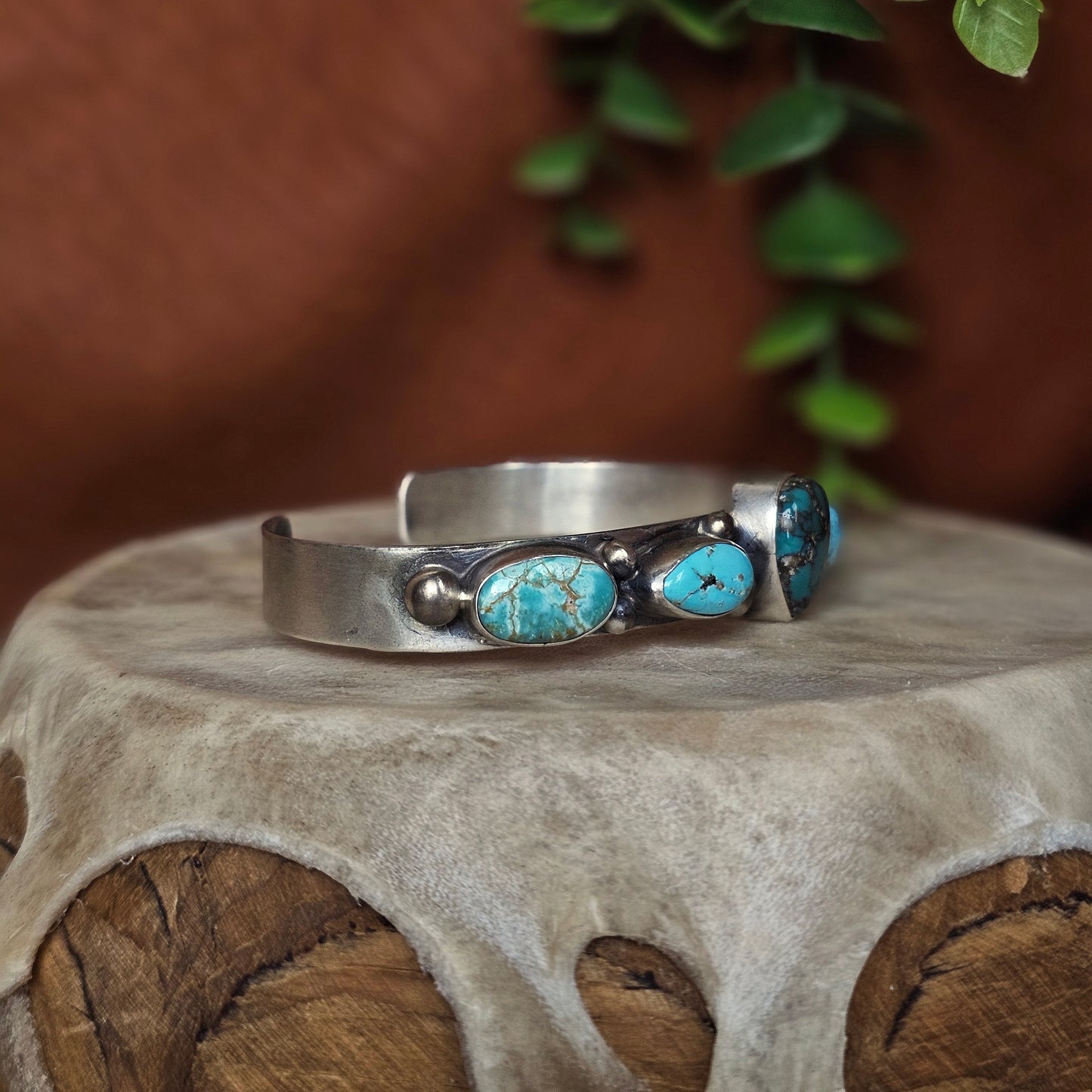 White Water Turquoise Bracelet w/ Royston Turquoise