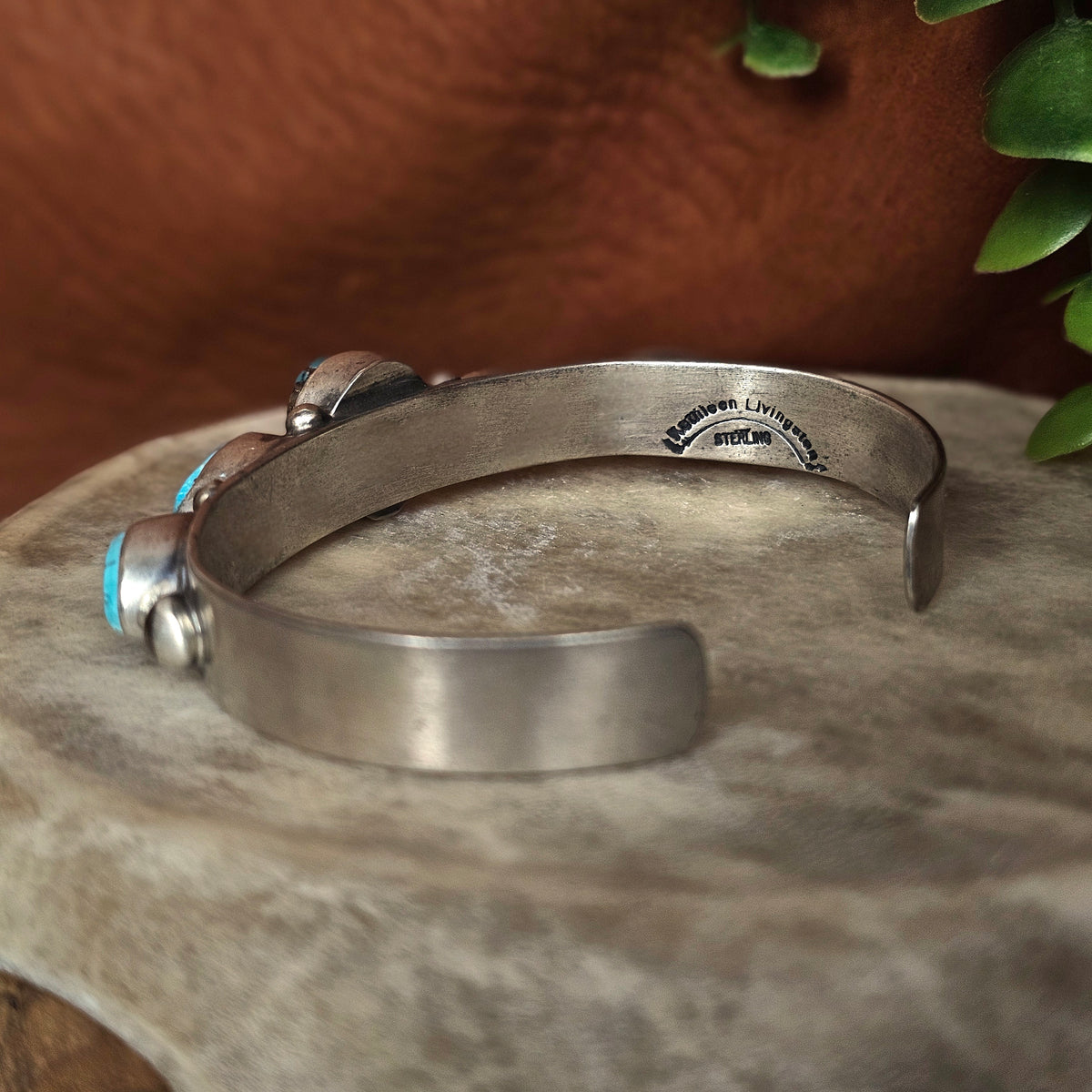 White Water Turquoise Bracelet w/ Royston Turquoise