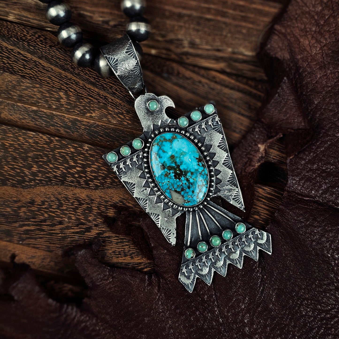 Sierra Nevada Turquoise Necklace w/ Royston Turquoise