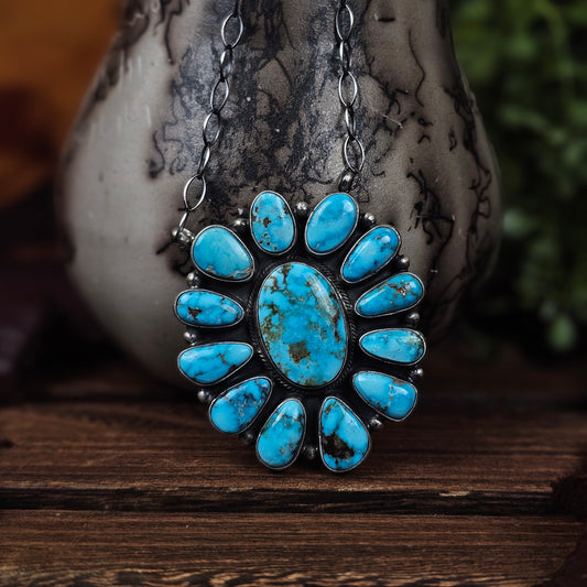 Kingman Turquoise Necklace