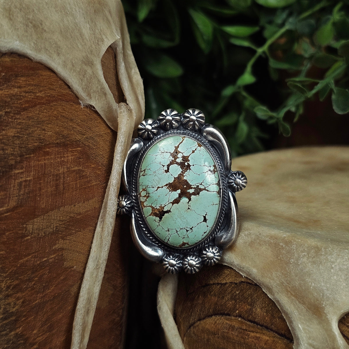Dry Creek Turquoise Ring - Size 8