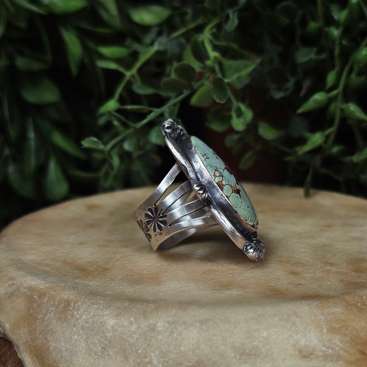 Dry Creek Turquoise Ring - Size 8