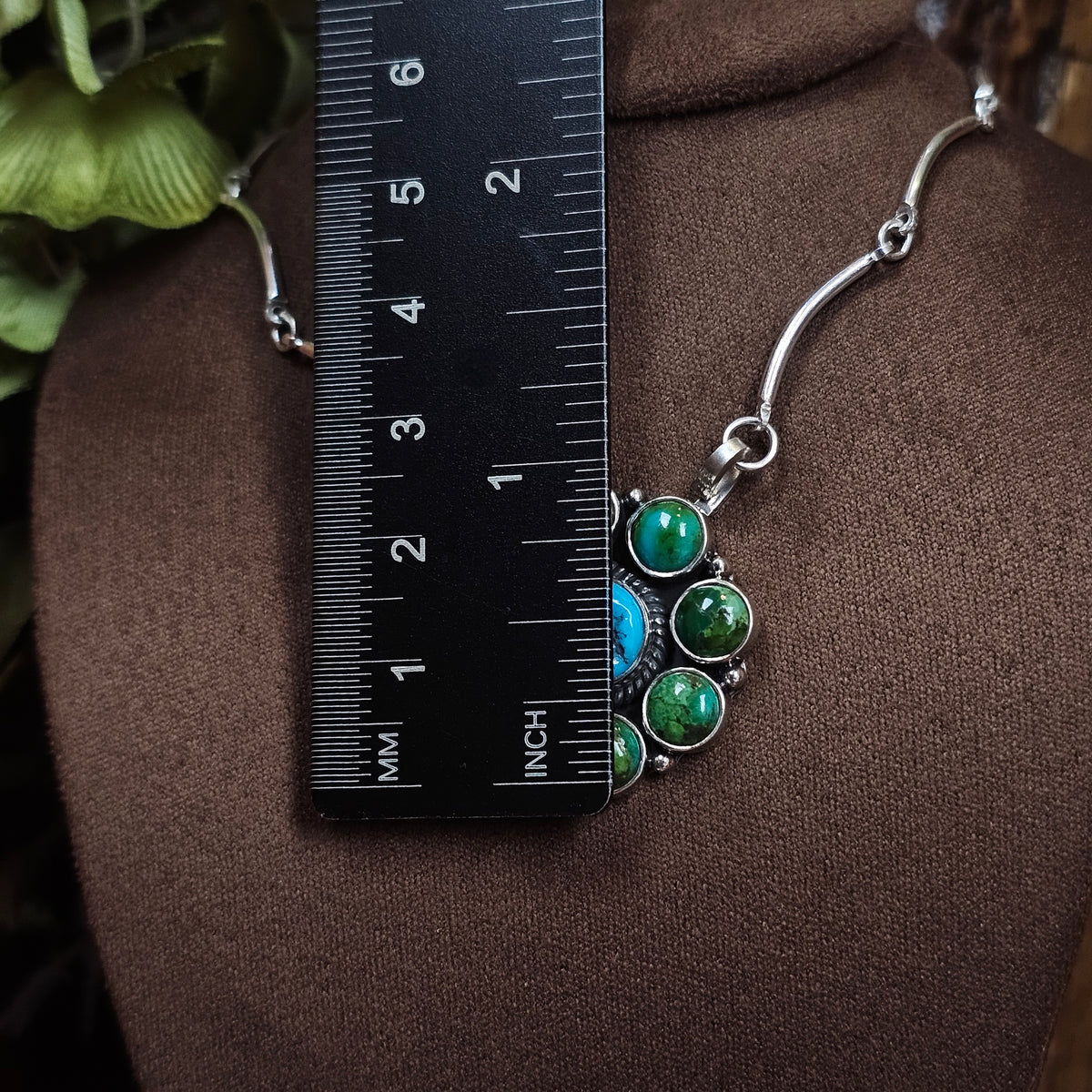 Sonoran Turquoise Necklace w/ Sleeping Beauty