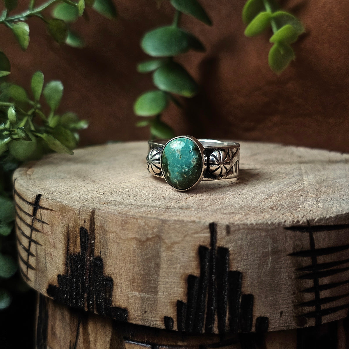 Sonoran Turquoise Ring - Size 11.5