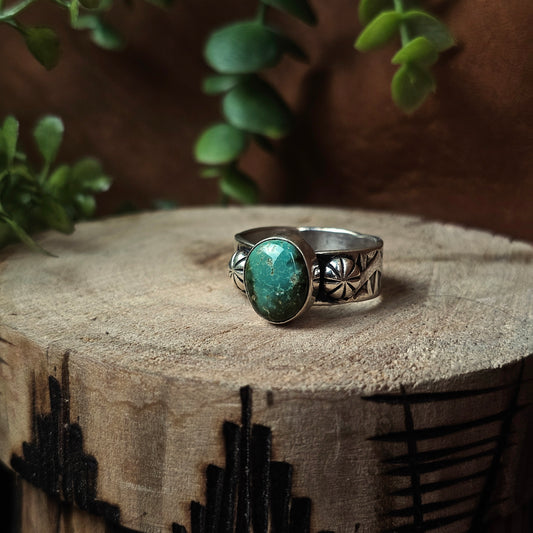 Sonoran Turquoise Ring - Size 11.5
