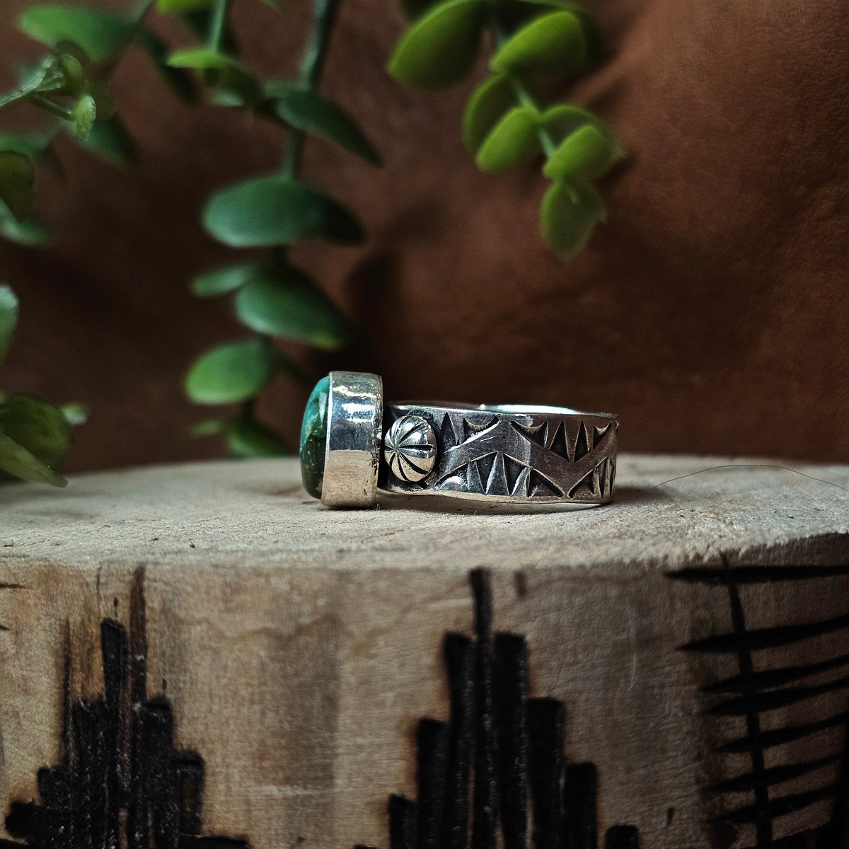 Sonoran Turquoise Ring - Size 11.5