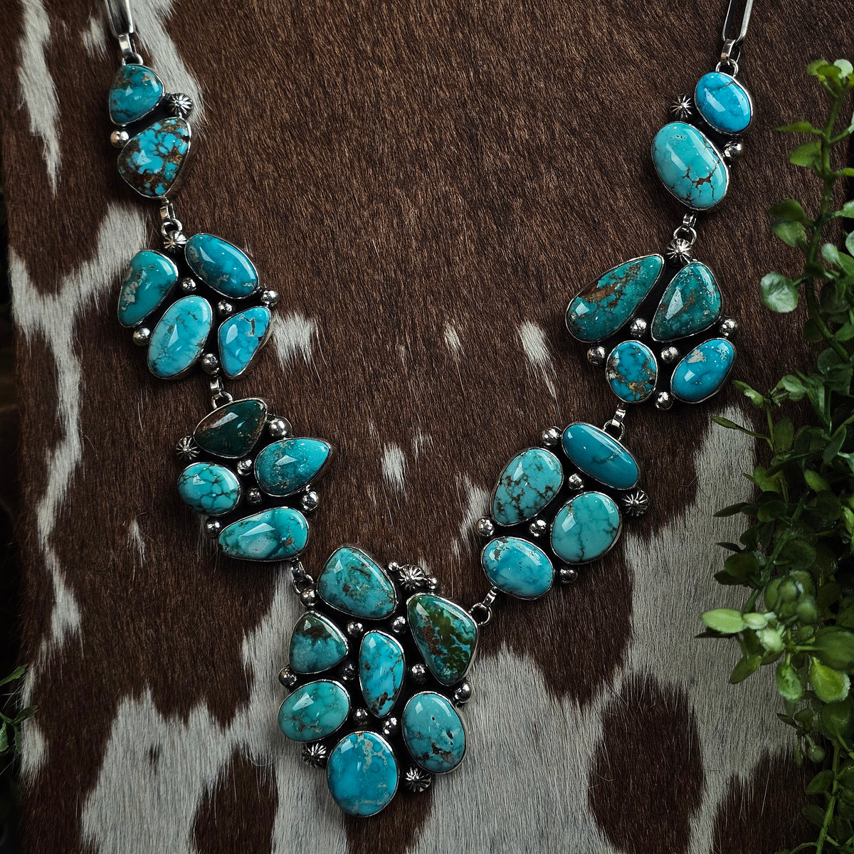 Kingman Turquoise Set w/ Sonoran Turquoise and White Water Turquoise