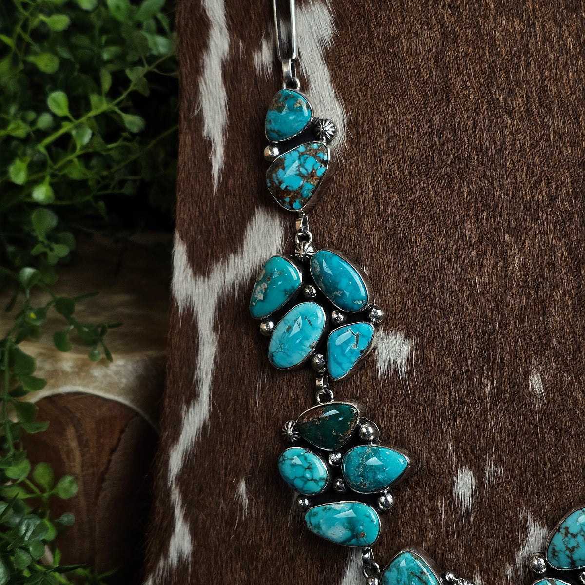 Kingman Turquoise Set w/ Sonoran Turquoise and White Water Turquoise