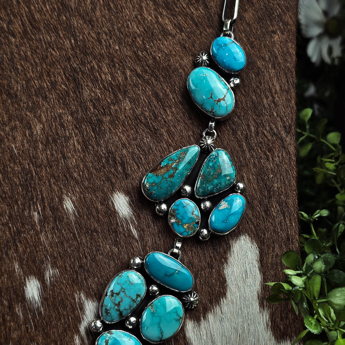 Kingman Turquoise Set w/ Sonoran Turquoise and White Water Turquoise