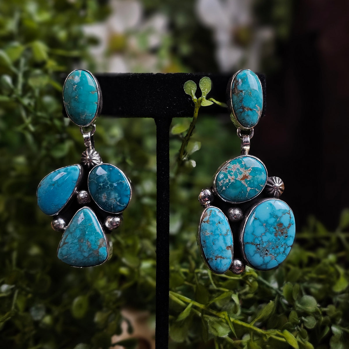 Kingman Turquoise Set w/ Sonoran Turquoise and White Water Turquoise