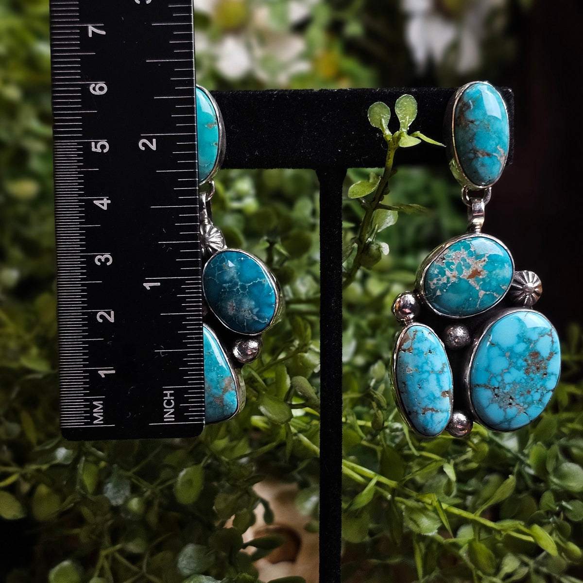 Kingman Turquoise Set w/ Sonoran Turquoise and White Water Turquoise