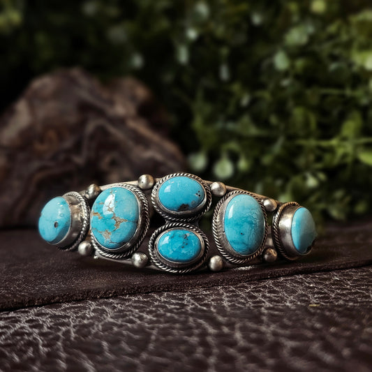 Kingman Turquoise Bracelet