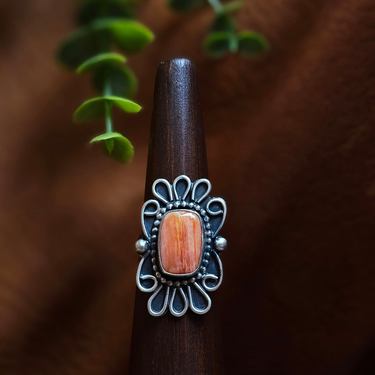 Spiny Oyster Ring - Size 9.5