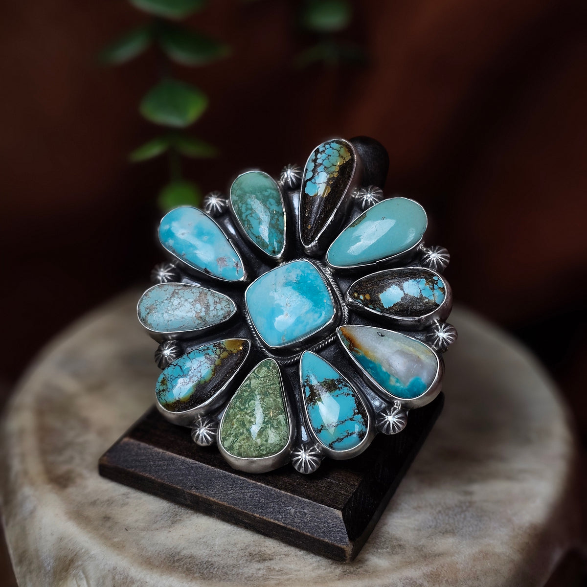 Nevada Turquoise Ring - Size 9