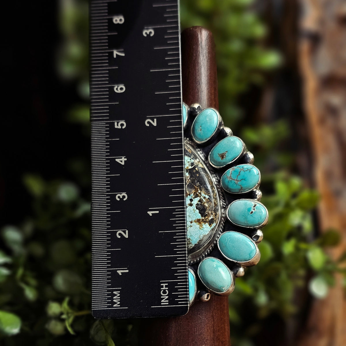 Sunnyside Turquoise Ring w/ White Water Turquoise - Size 11