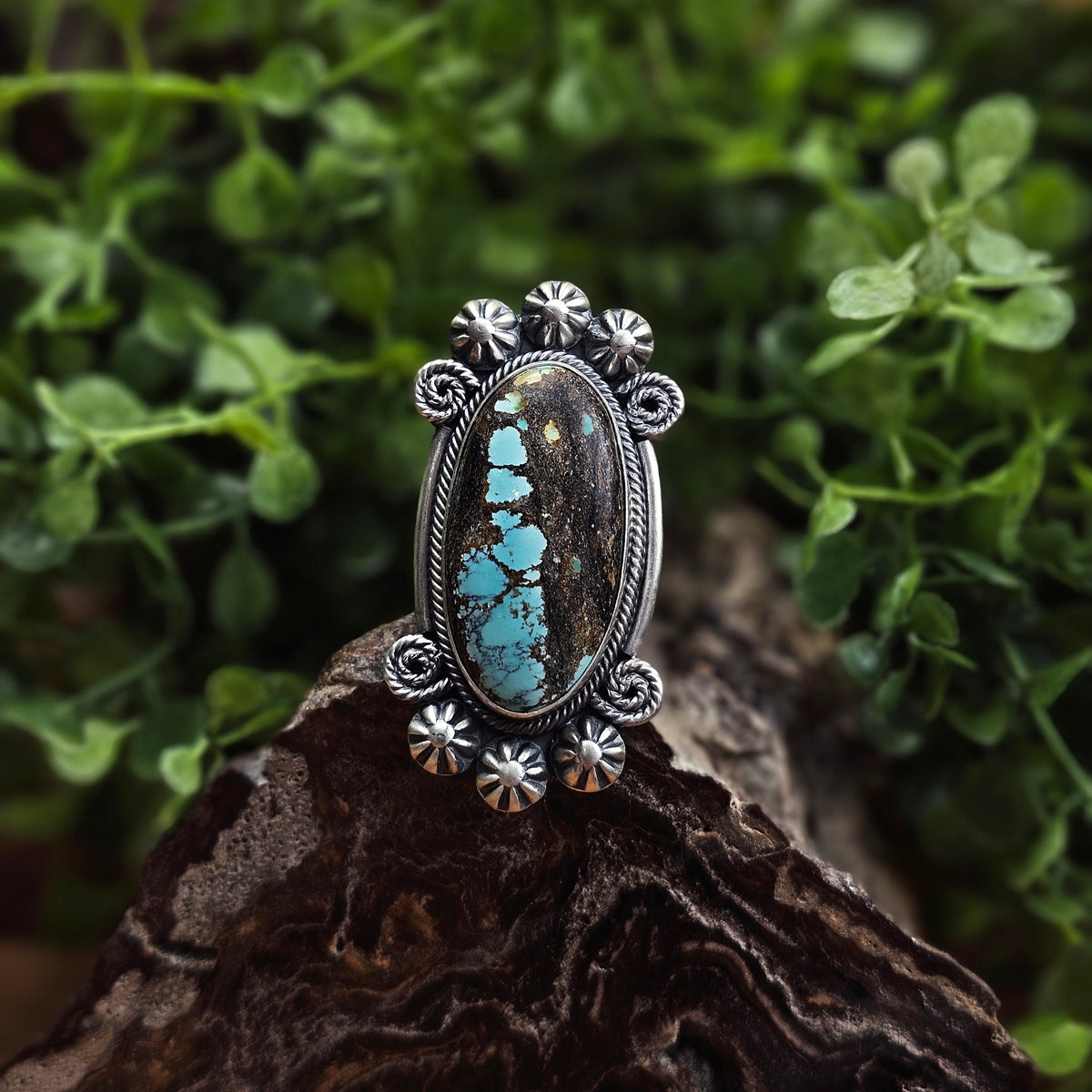 Sunnyside Turquoise Ring - Size 7.5