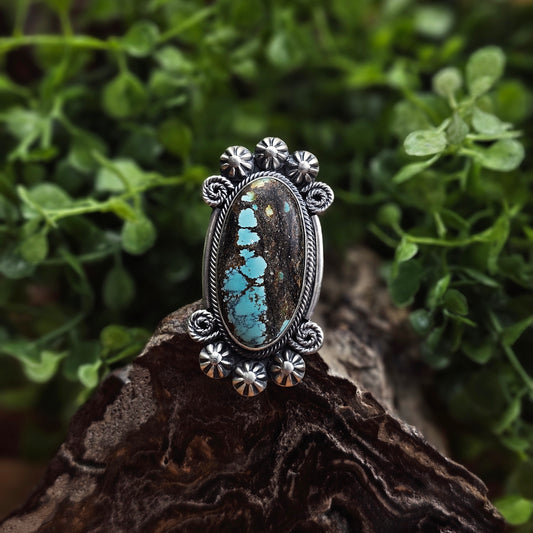 Sunnyside Turquoise Ring - Size 7.5
