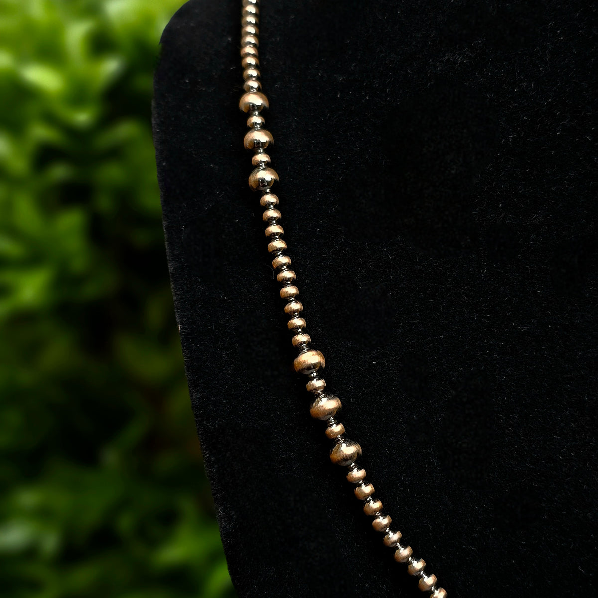20in. Navajo Pearl Necklace w/ Copper