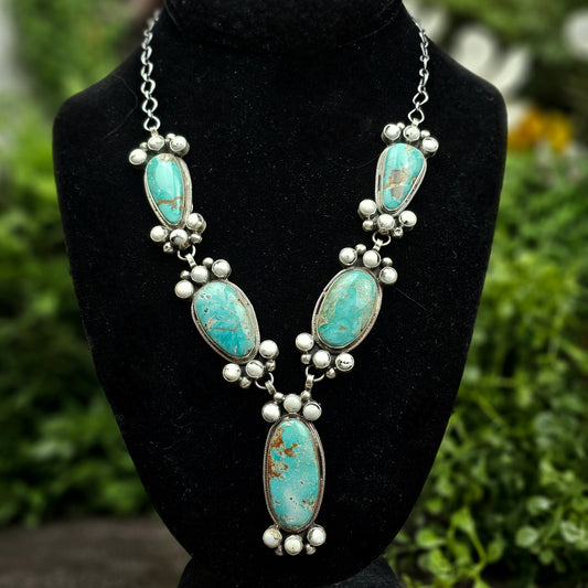 Dry Creek Turquoise Set w/ White Buffalo