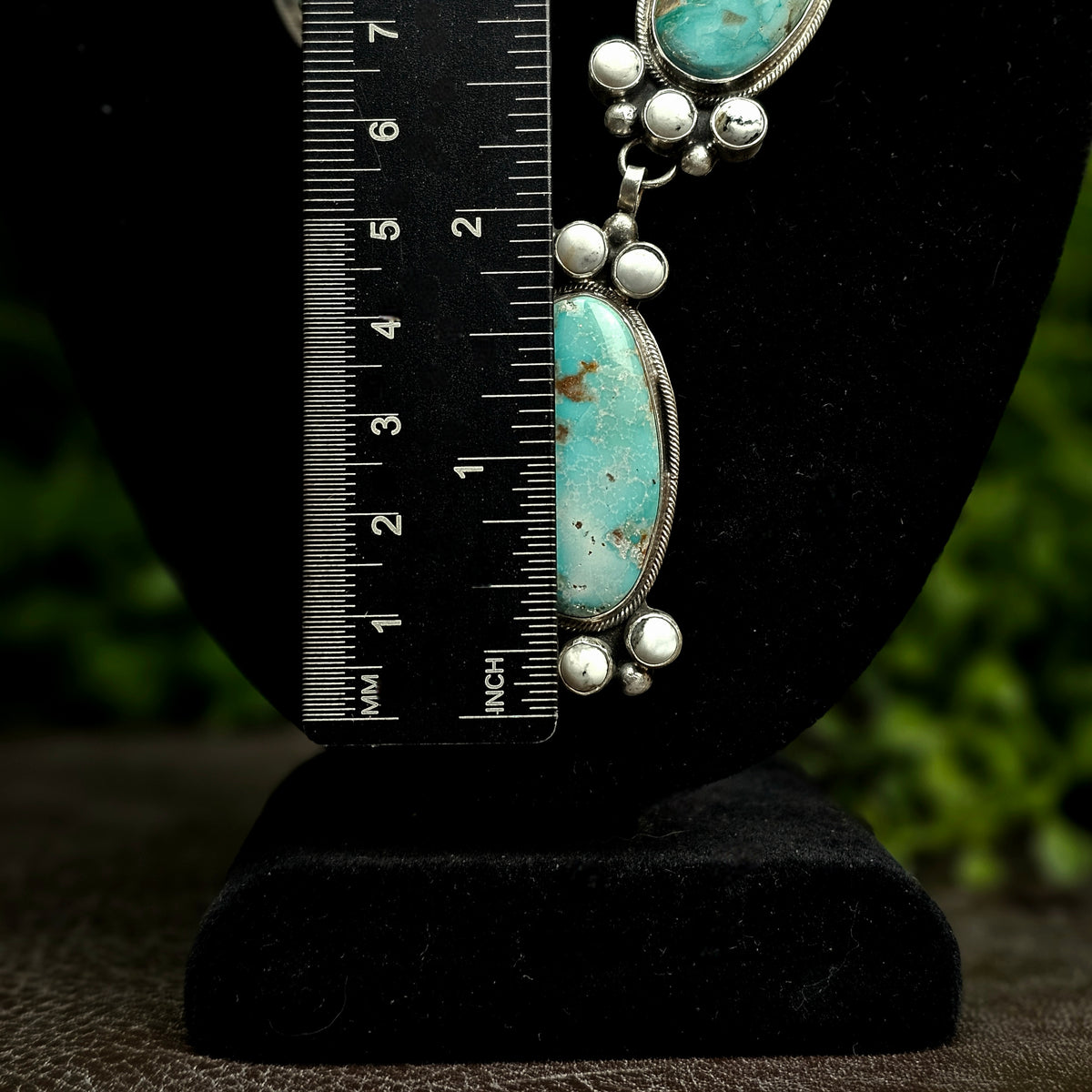 Dry Creek Turquoise Set w/ White Buffalo
