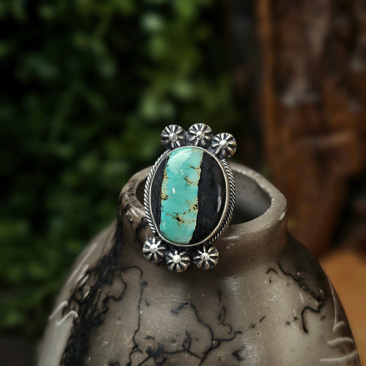 Sunnyside Turquoise Ring - Size 7