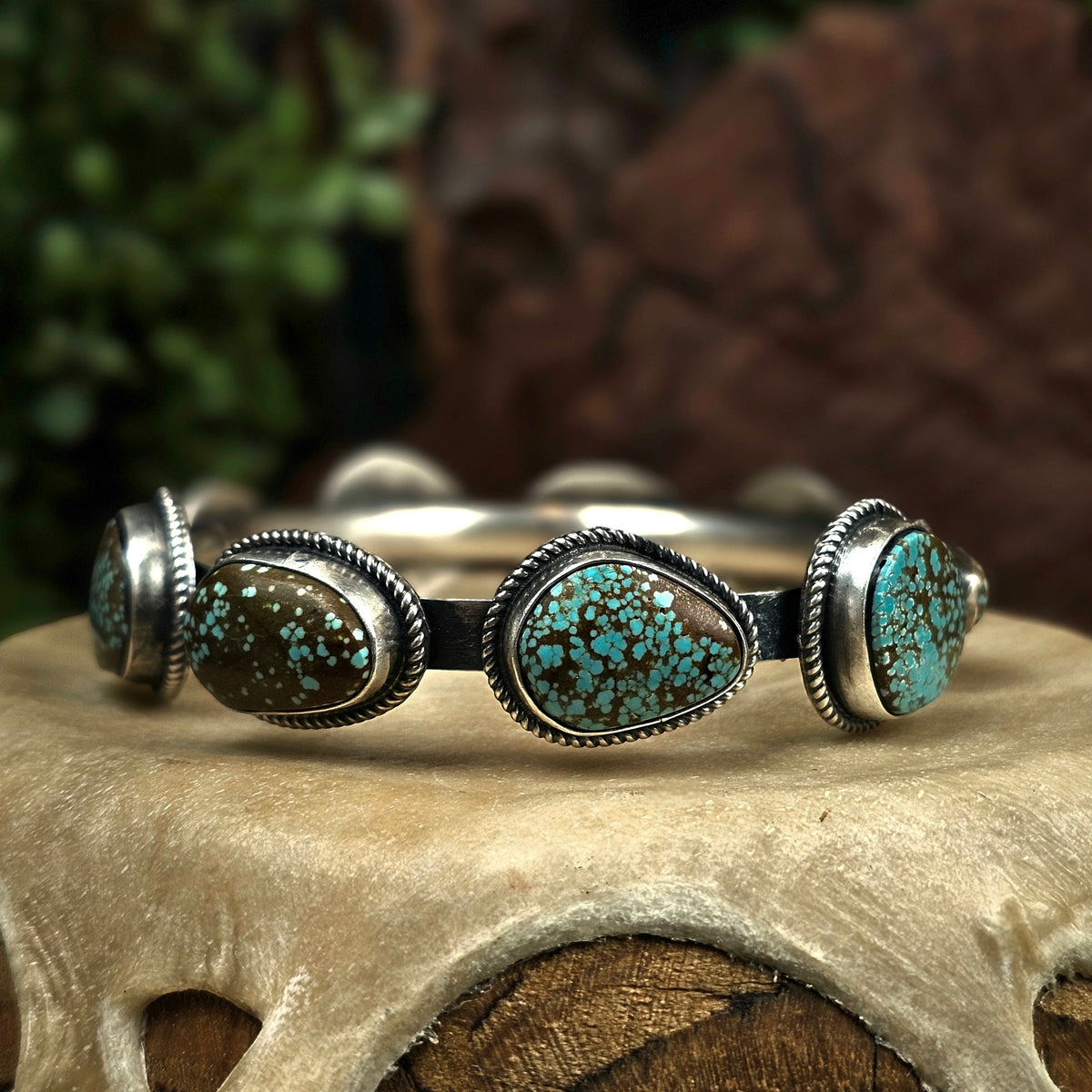 Number 8 Turquoise Bracelet