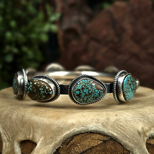 Number 8 Turquoise Bracelet