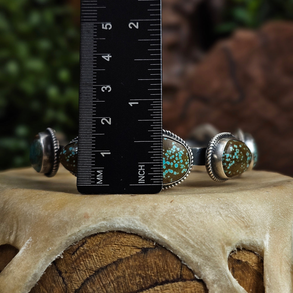 Number 8 Turquoise Bracelet