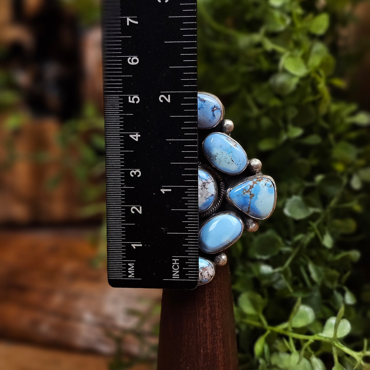 Golden Hills Turquoise Ring - Size 5.5