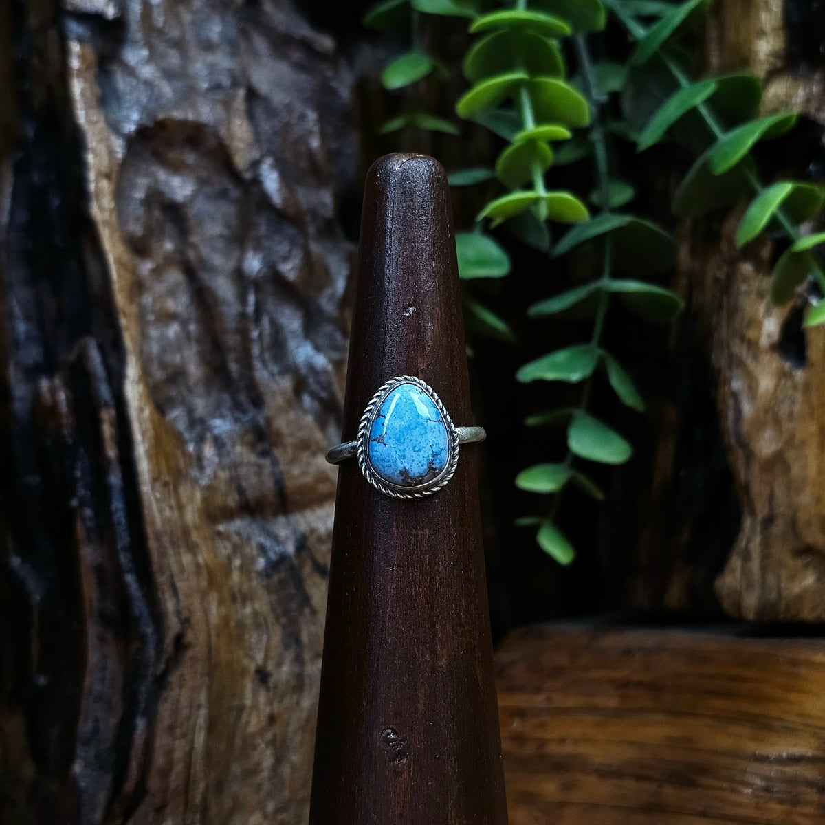 Golden Hills Turquoise Ring - Size 6
